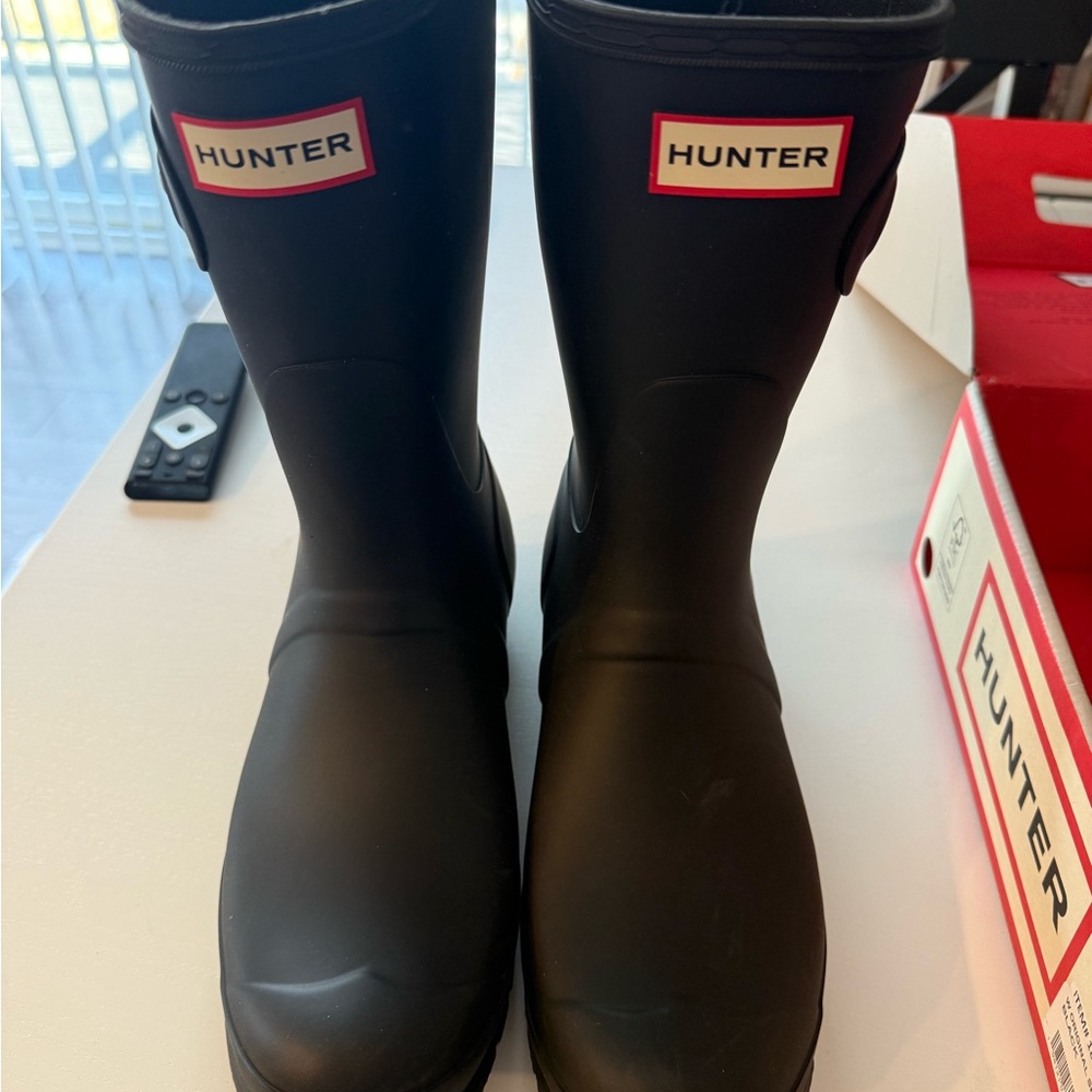 Hunter Classic Black Waterproof Boots